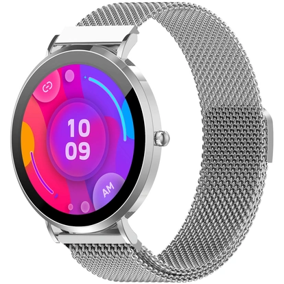 SmartWatch AMOLED Hälsokoll Sport-läge SWC-394S Silver