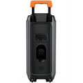 Högtalare Bluetooth 2X8" woofers 60W Batteri LED-ljus TSP-456 Svart