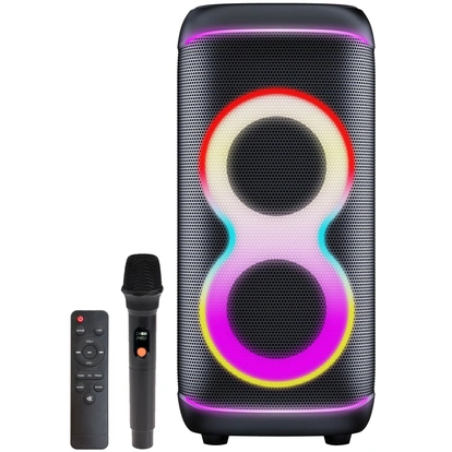 Party Speaker Bluetooth 100W RMS 2x6,5" woofers BPS-370 Black