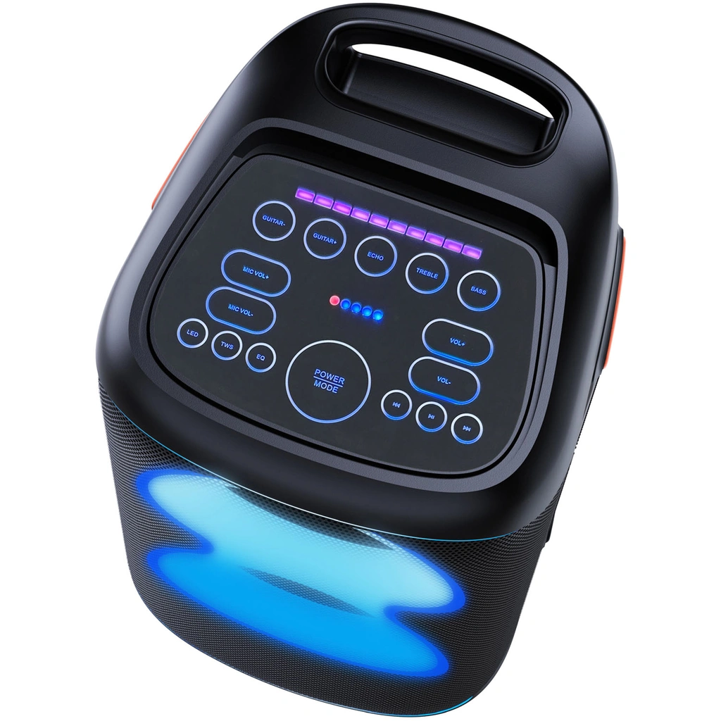 Party Speaker Bluetooth 100W RMS 2x6,5" woofers BPS-370 Black