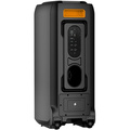 Högtalare Bluetooth 2x10" woofer 100W Batteri LED-ljus BPS-458 Svart