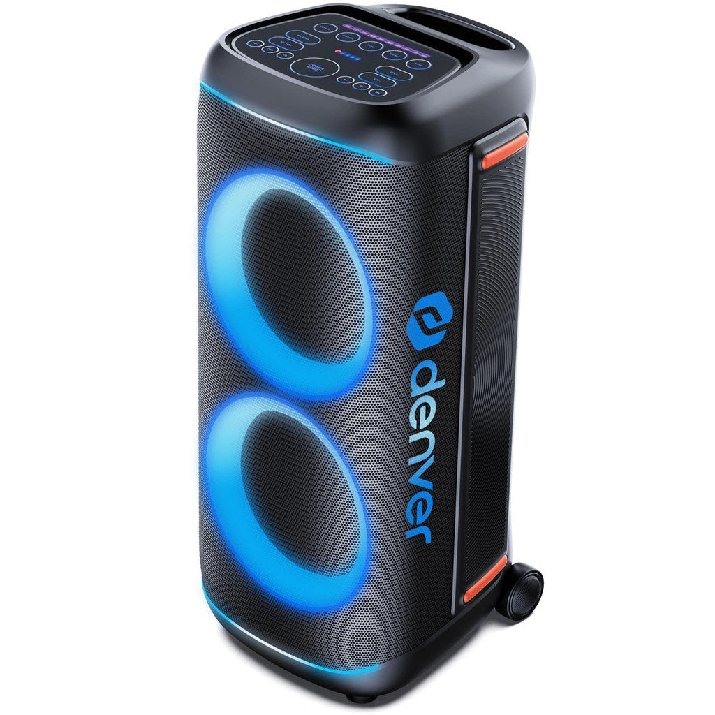 Party Speaker Bluetooth 2x100W RMS 2x10" woofers BPS-470 Black