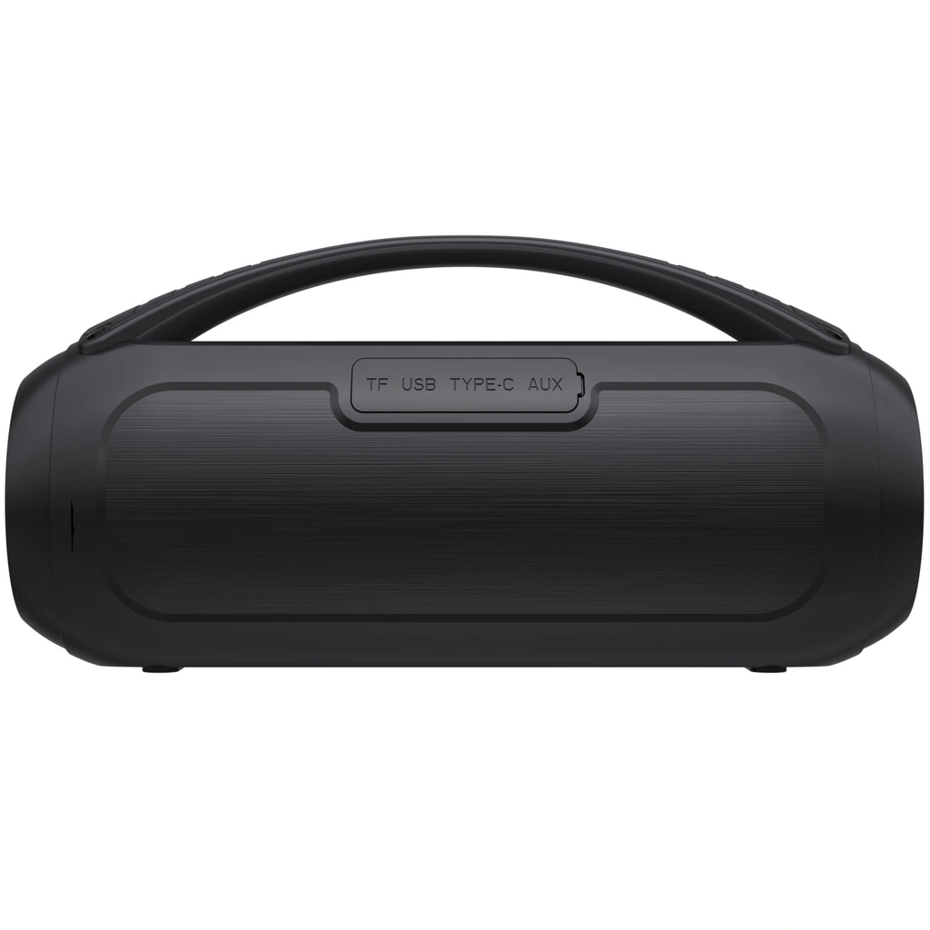 Högtalare Bluetooth 2x20W RMS Ljuseffekter Laddbart batteri BTG-618 Svart