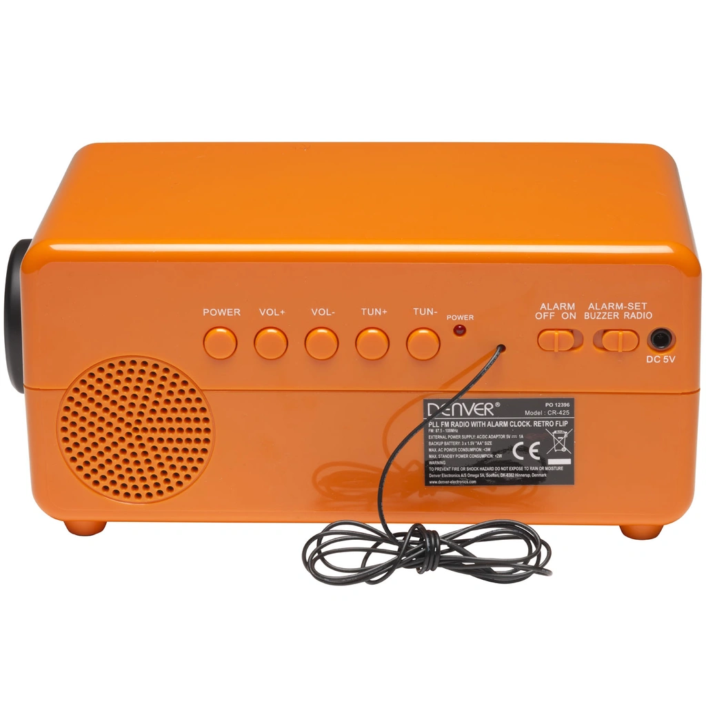 Klockradio Retro style PLL FM radio  CR-425