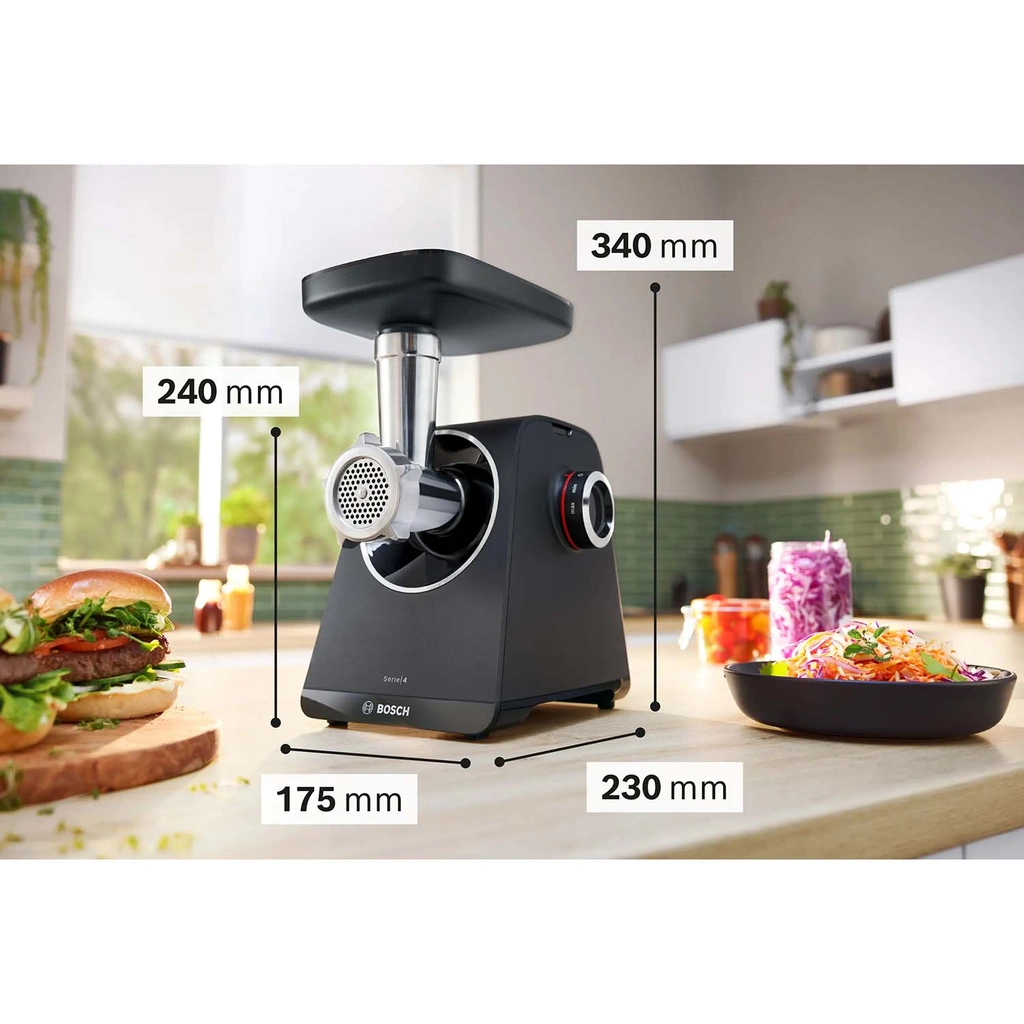 Köttkvarn MFWS430B 1900W många tillbehör