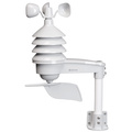 Weather station with clock & rain gauge WS-650