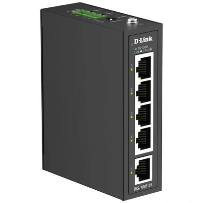 DIS-100E-05 5-port Gigabit Industriell Switch Fast Ethernet