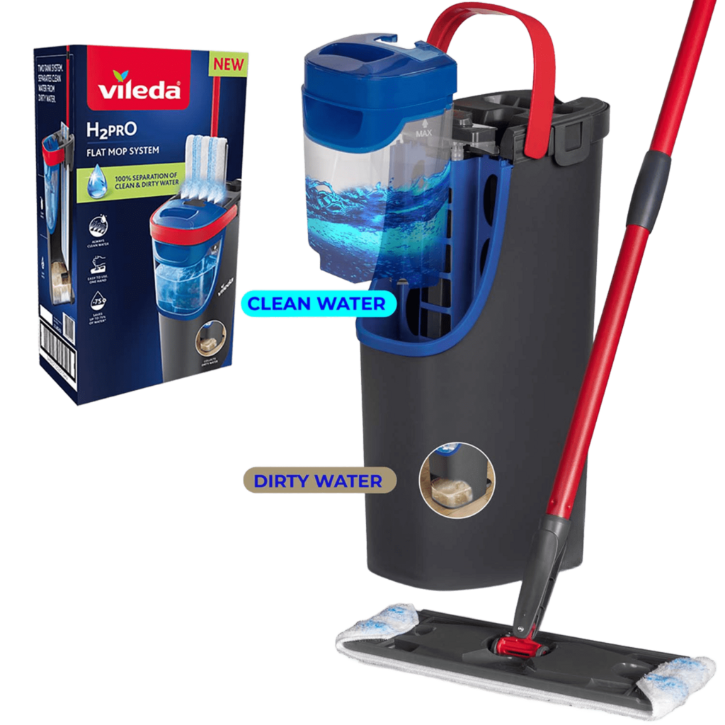 Flat mopp H2PRO System