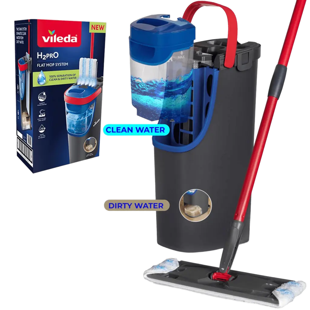 Flat mopp H2PRO System