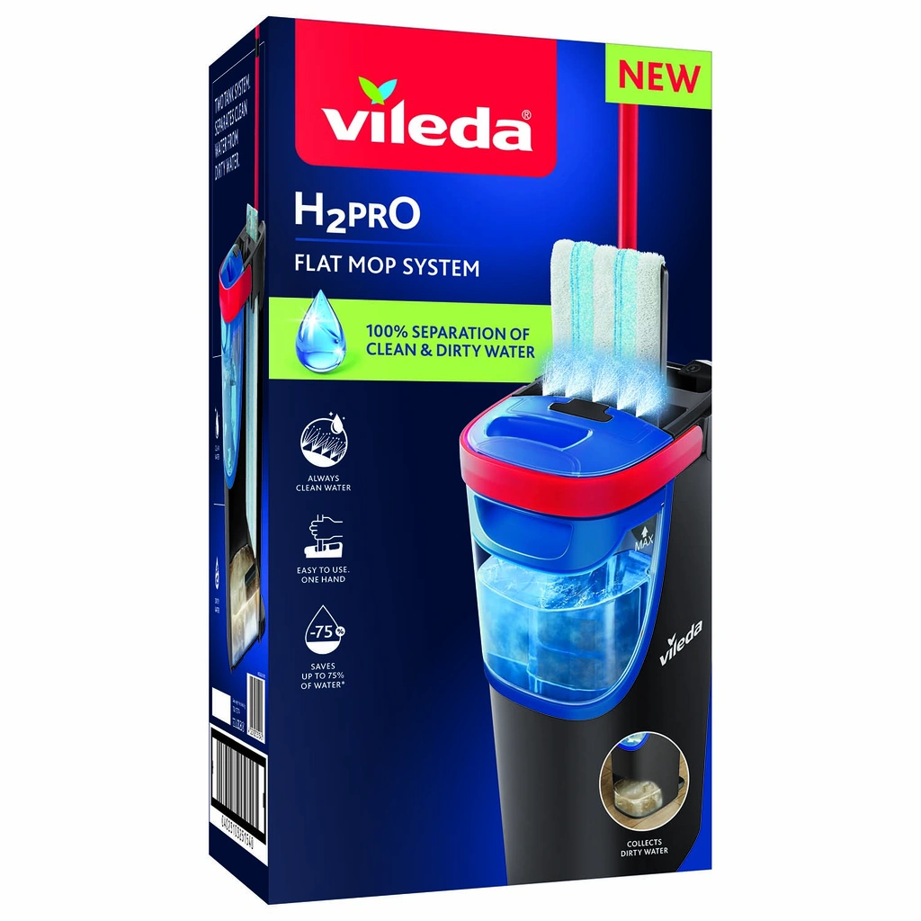 Flat mopp H2PRO System