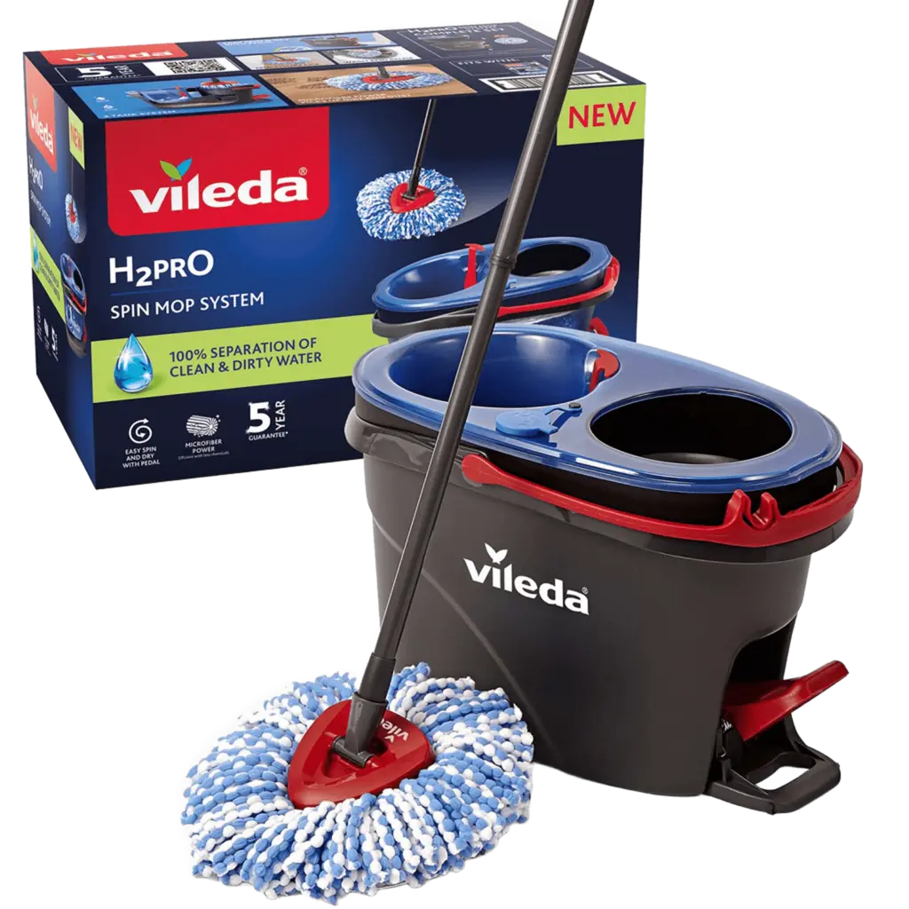 Golvmopp H2PRO Spin mop system