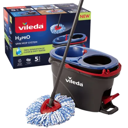 Golvmopp H2PRO Spin mop system