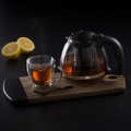 Coffee cup double walled glass 25 cl 2 pcs