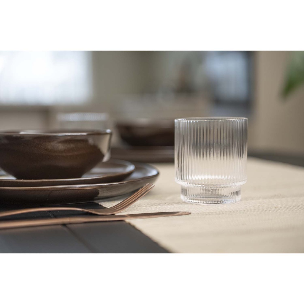 Dricksglas räfflat 31 cl 2-pack