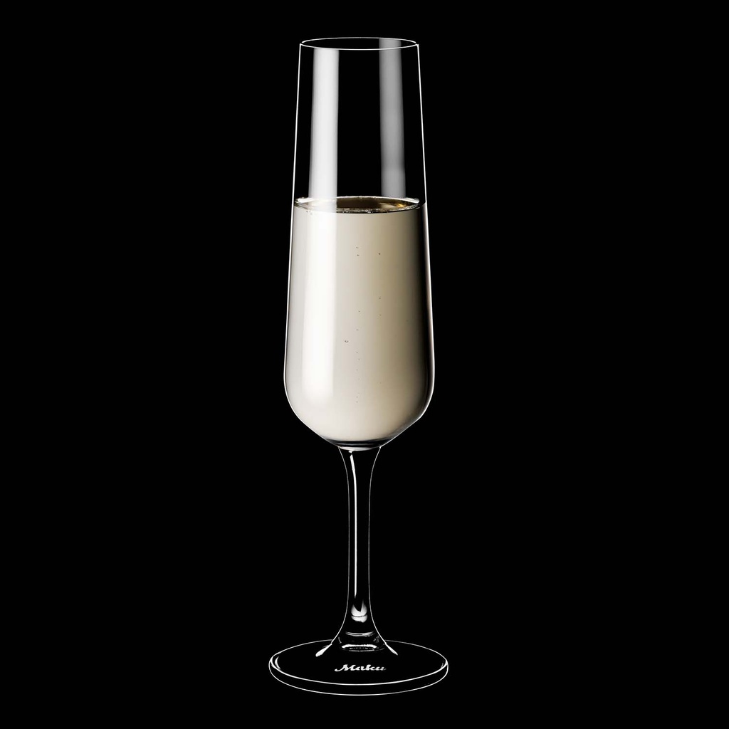 Champagneglas 20,5 cl 2 pack