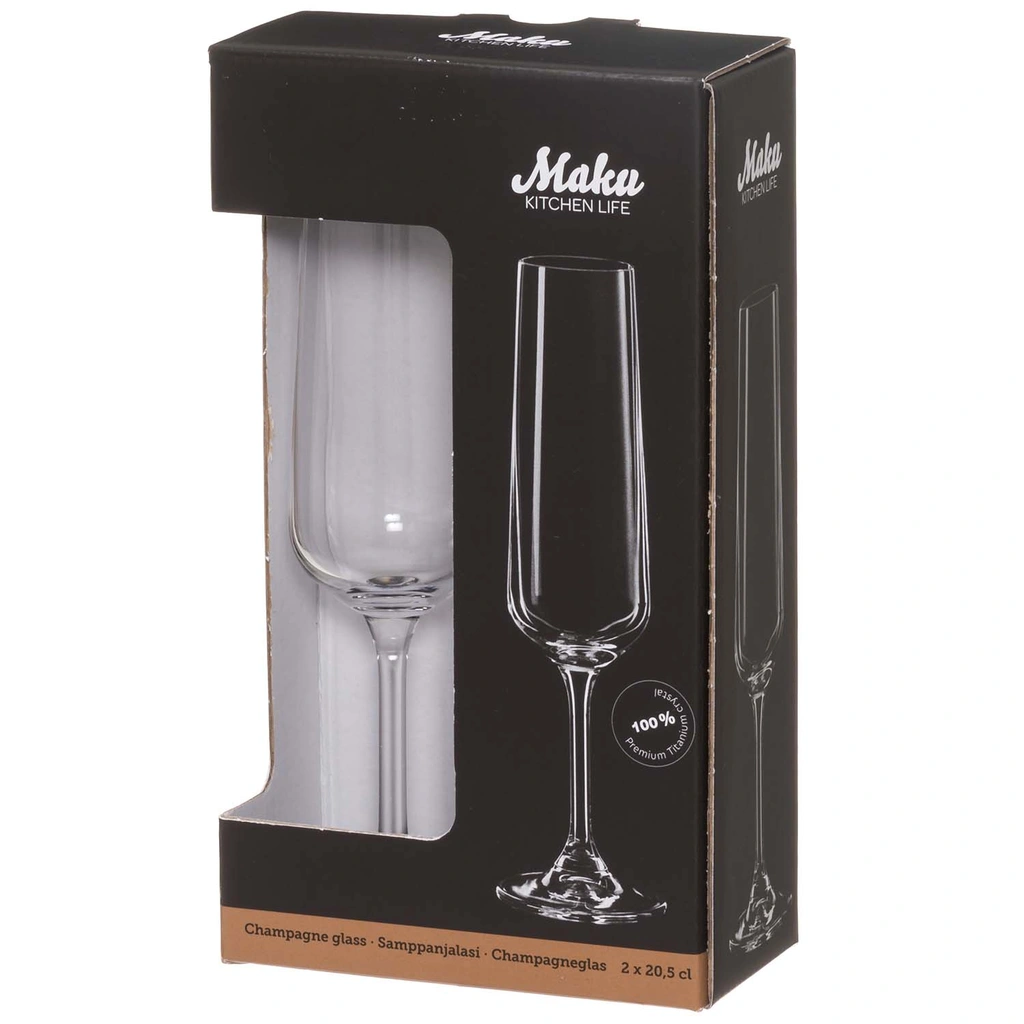Champagneglas 20,5 cl 2 pack