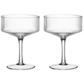 Cocktailglas räfflat 20 cl 2-pack