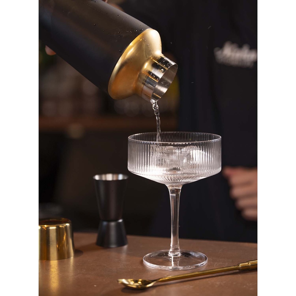 Cocktailglas räfflat 20 cl 2-pack