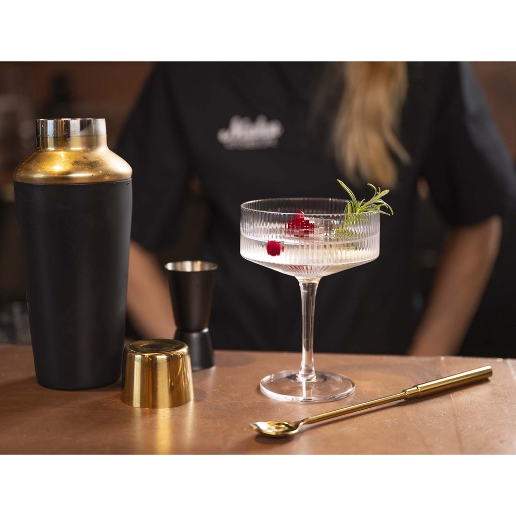 Cocktailglas räfflat 20 cl 2-pack