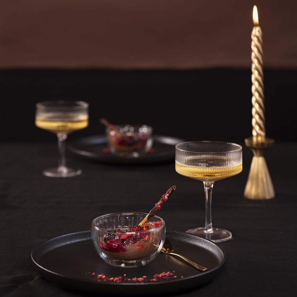 Cocktailglas räfflat 20 cl 2-pack