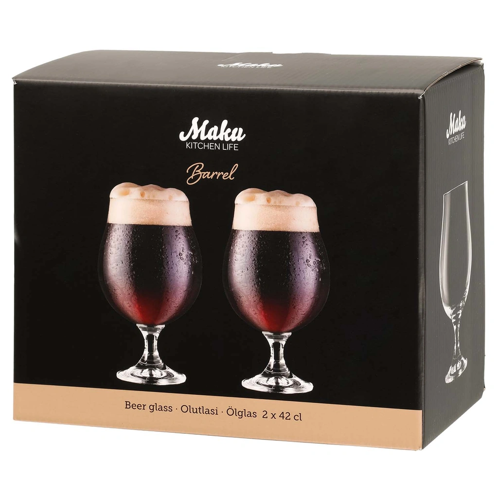 Ölglas tunna 50 cl 2-pack