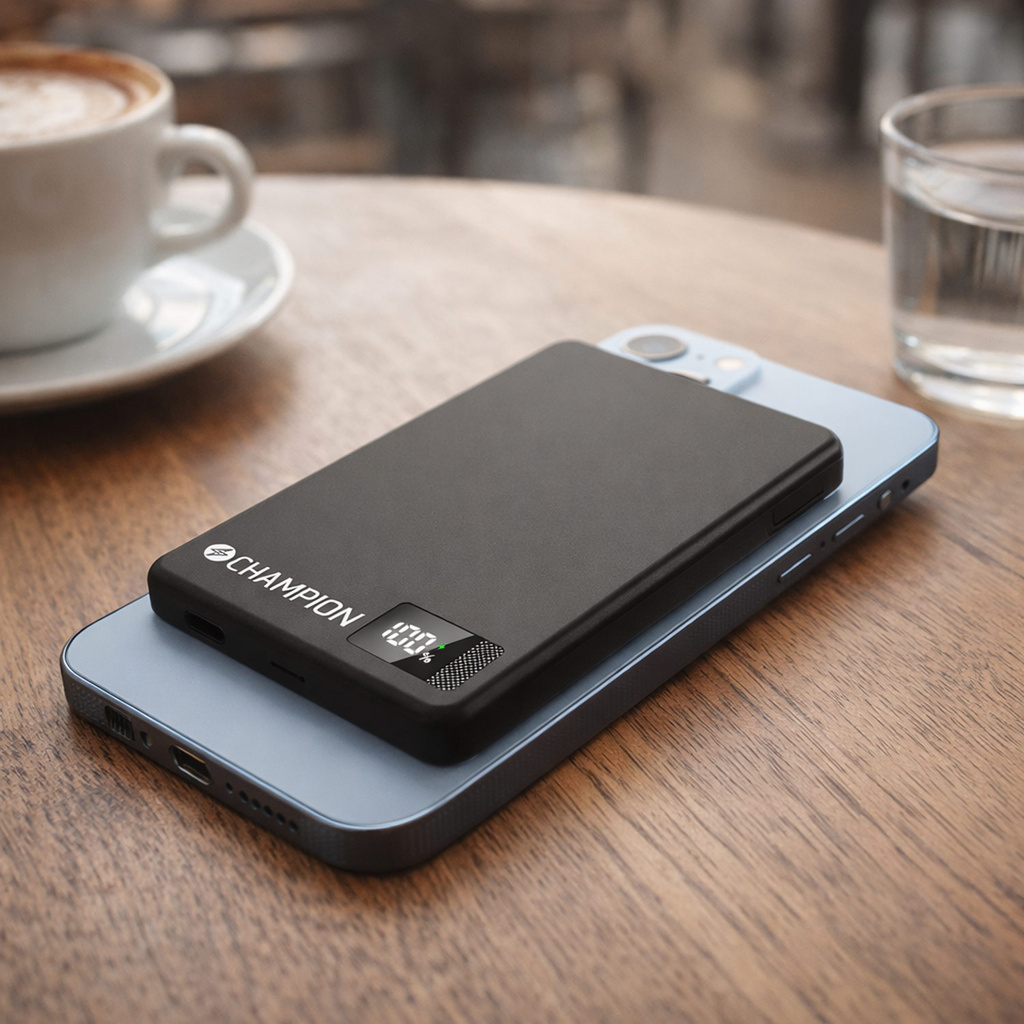 Powerbank 5000mAh Magsafe-kompatibel 20W PD Svart