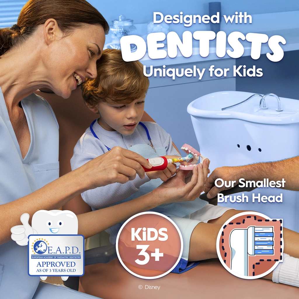 Eltandborste  Vitality Pro Kids Lion King + resefodral