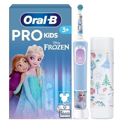 Eltandborste  Vitality Pro Kids Frozen + resefodral