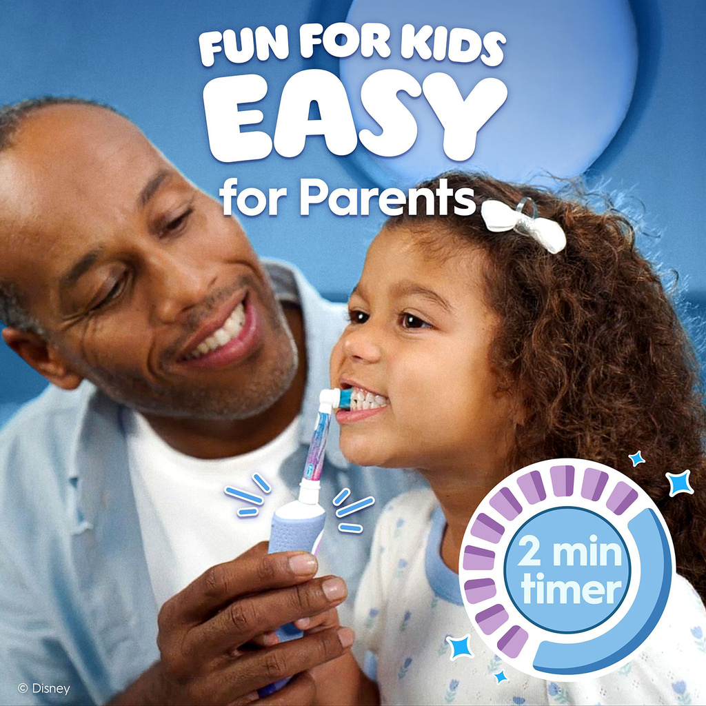 Eltandborste  Vitality Pro Kids Frozen + resefodral