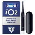 Eltandborste iO2 Black Limited Edition med resefodral