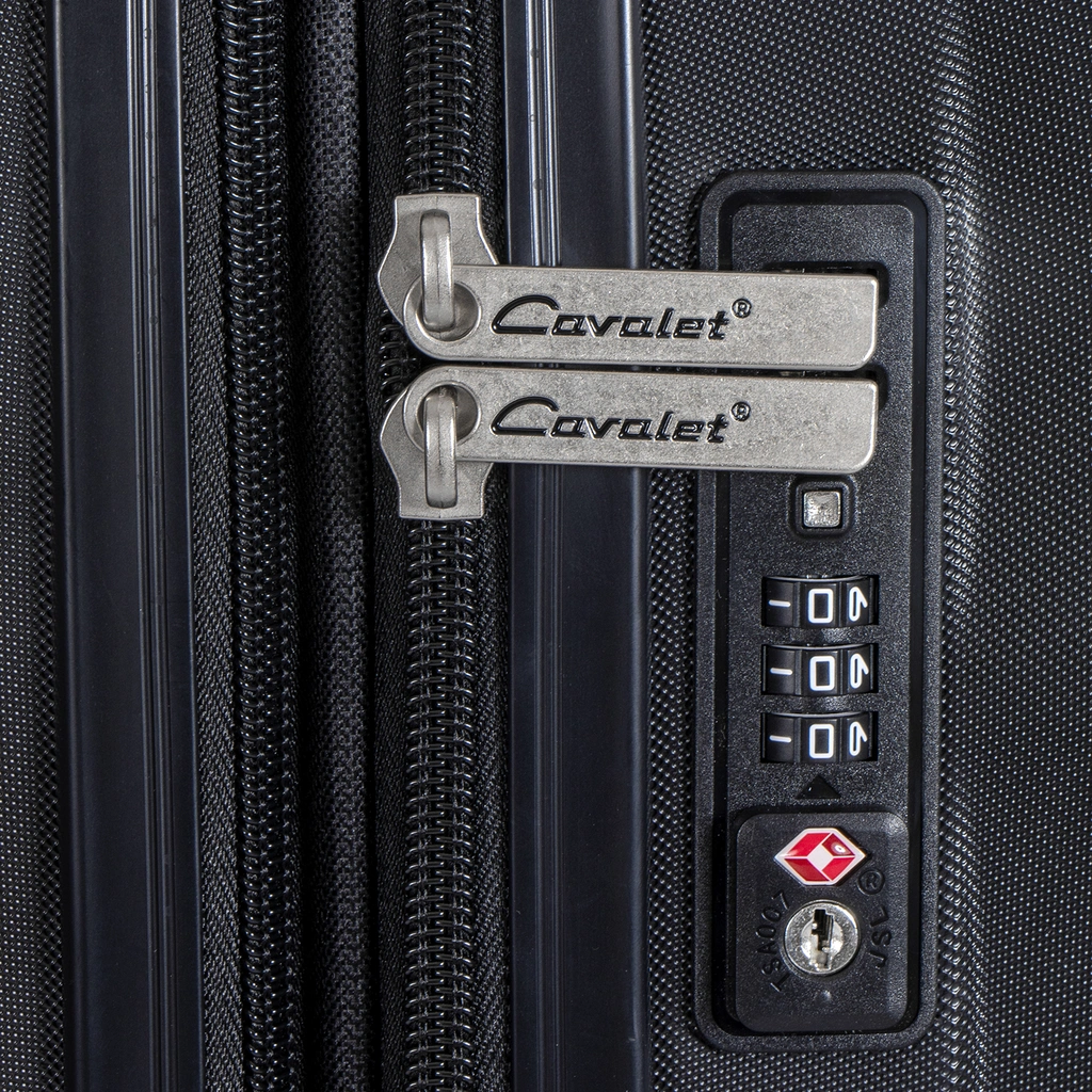 Resväskor 3-Set Ystad Svart