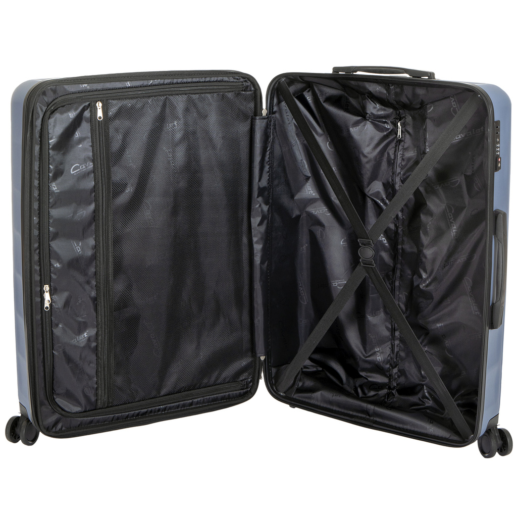 Suitcases 3 pcs Ystad Blå