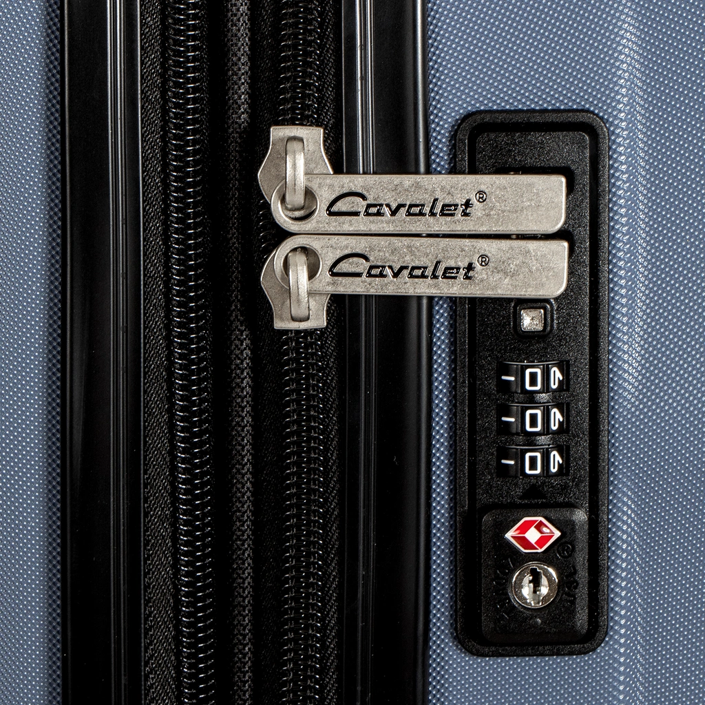 Suitcases 3 pcs Ystad Blå