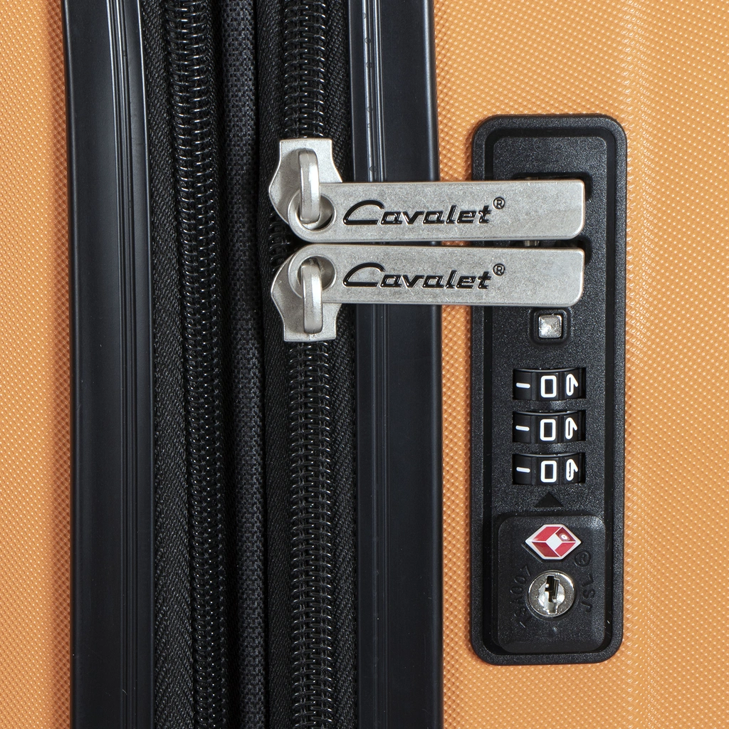 Suitcases 3 pcs Ystad Orange