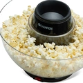 Popcornmaskin Pop-in-bowl PCM300 Svart Metallic