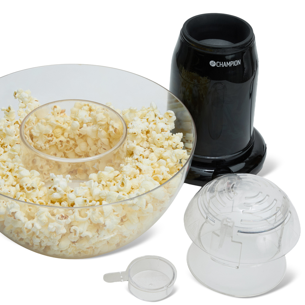 Popcorn maker Pop-in-bowl PCM300 Metallic Black