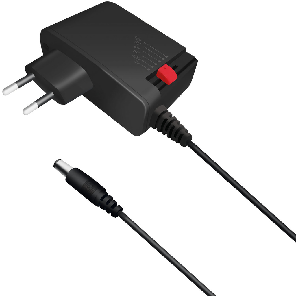 Nätadapter 230V-> 3-12V 2A 24W