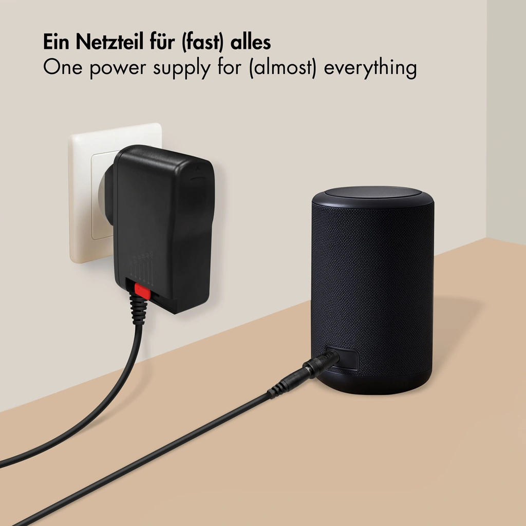 Nätadapter 230V-> 3-12V 2A 24W