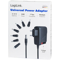 Nätadapter 230V-> 3-12V 2A 24W