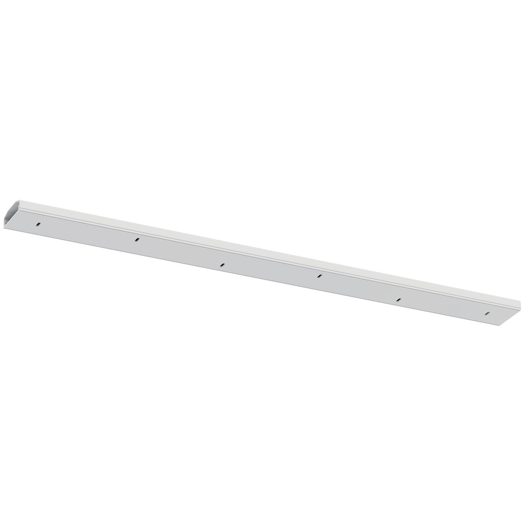Kabelkanal 75x6x2 cm Plast Vit