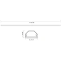 Cable Channel, Alu, 1100x33x18mm, white