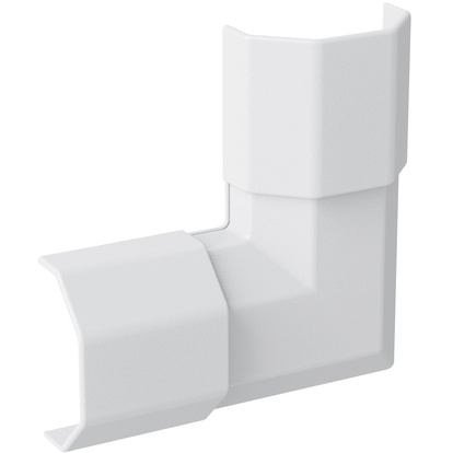 Kabelkanal Vinkel 90° Plast Vit