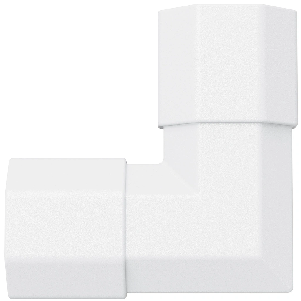 Kabelkanal Vinkel 90° Plast Vit