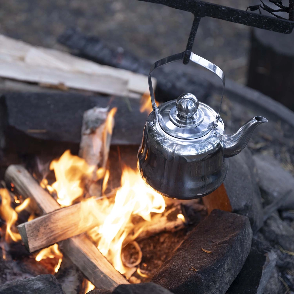 Vattenkittel Rostfritt stål 1L