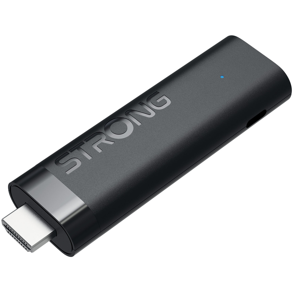 TV-sticka 4K WiFi Google TV LEAP-NOVA  Svart