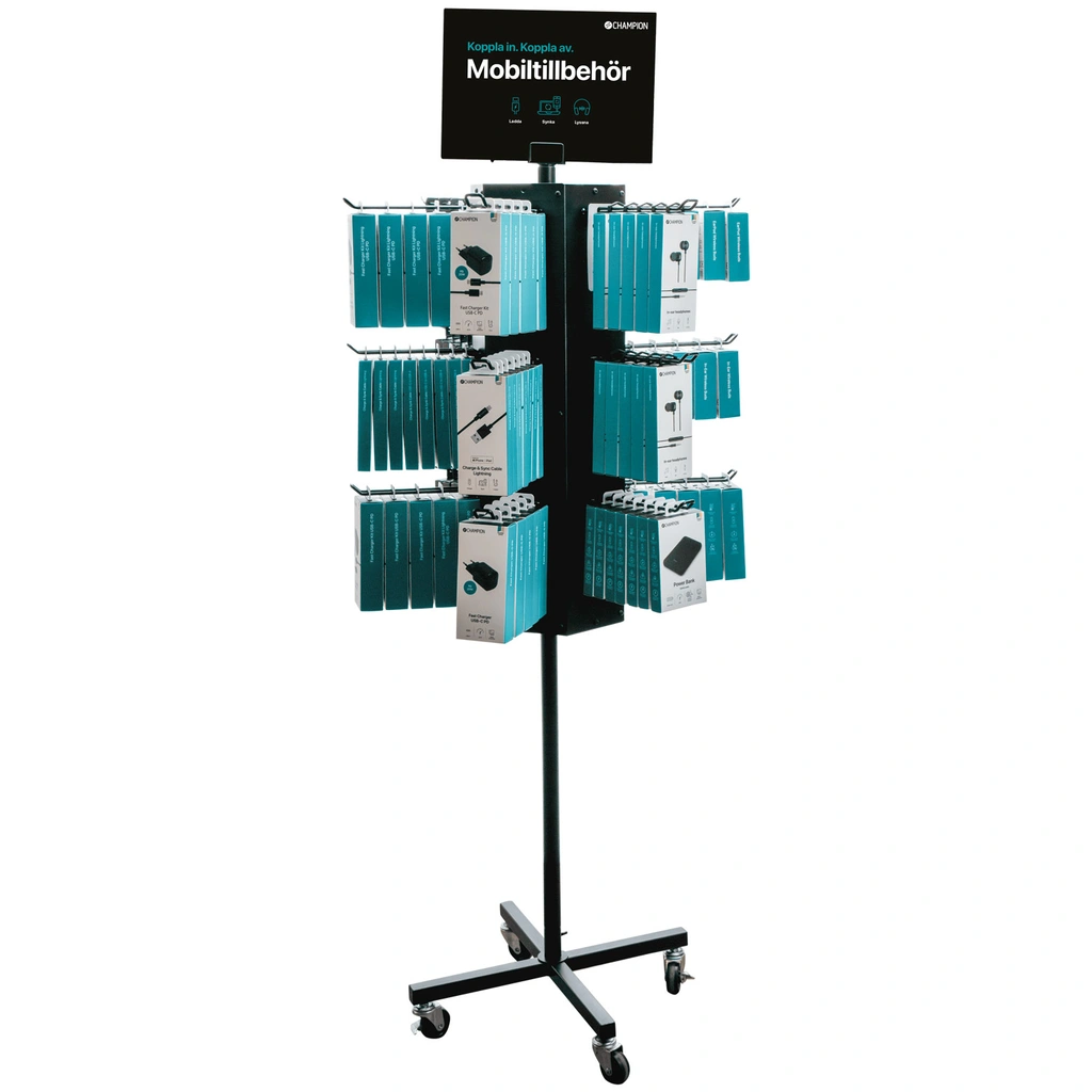 Butiksställ Snurrbart Golv