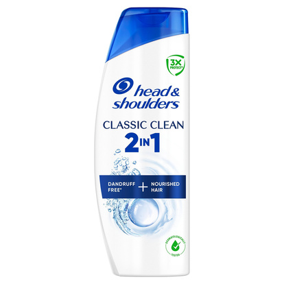 Classic Clean 2in1 Schampo och Balsam Mot Mjäll, 400ml