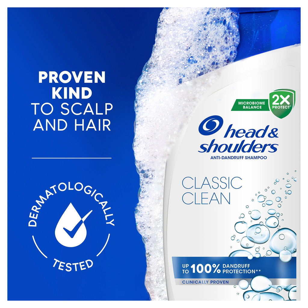 Classic Clean Shampoo mot mjäll, för dagligt bruk, 95ml