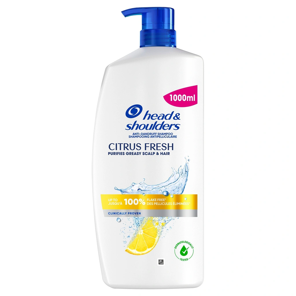 Citrus Fresh Schampo mot mjäll,1000ml Pump