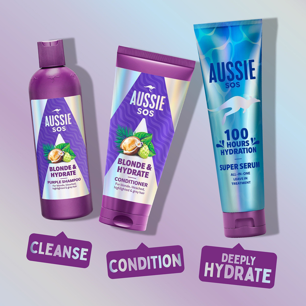 SOS Blonde & Hydrate Shampoo 300ML